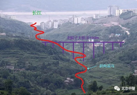 渝利铁路Ⅳ标段桥改隧工程